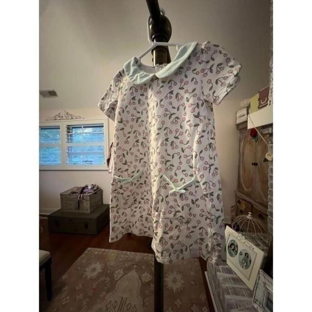 Sweethoney cherry dress 4T with collar